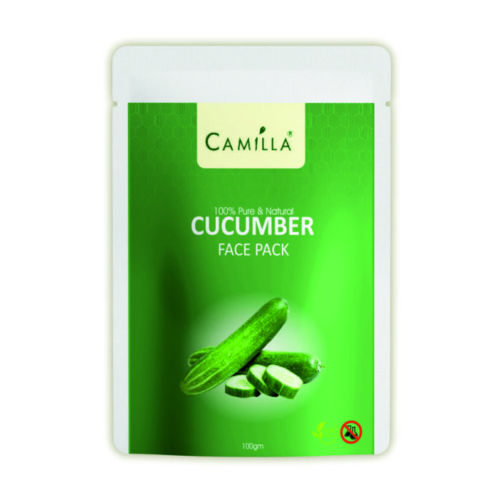 Camilla Cucumber Face Pack - Image 1